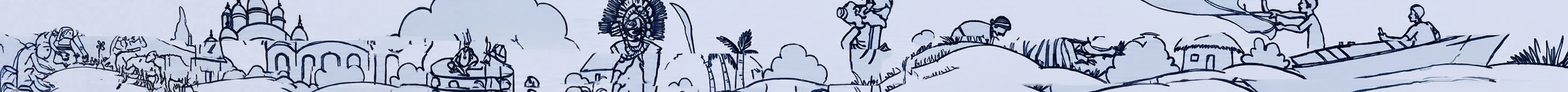 Village Scene Art